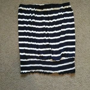 Veronicam strapless shirt